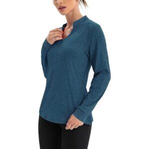 Long Sleeve Yoga Shirt with Side Slits