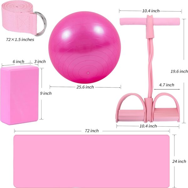 11-Piece Complete Yoga Set - Image 6