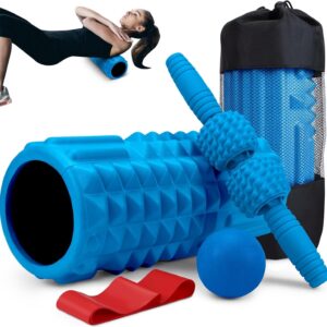 5-in-1 Foam Roller Set – Massage Stick & Ball