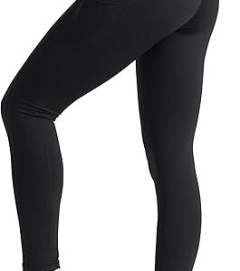 High Waisted No Front Seam Leggings